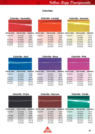 Página 7 do catálogo Embalagens Gerais