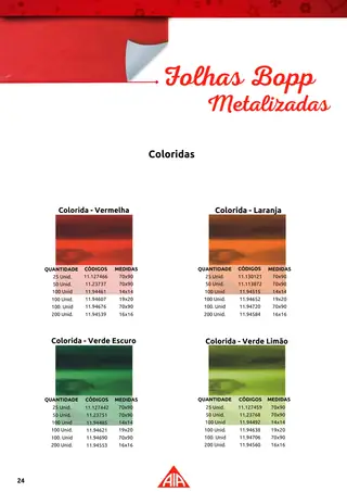 Página 24 do catálogo Embalagens Gerais