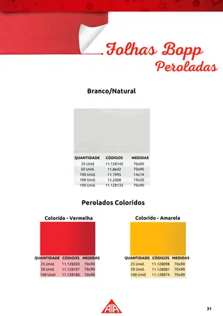 Página 31 do catálogo Embalagens Gerais