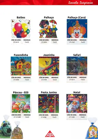 Página 37 do catálogo Festas