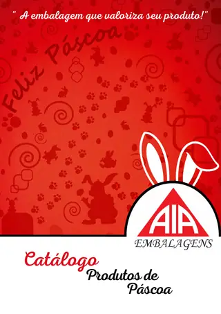 Página 1 do catálogo Páscoa