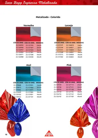 Página 10 do catálogo Páscoa
