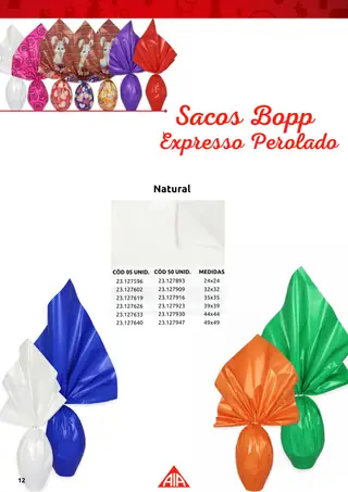 Página 12 do catálogo Páscoa