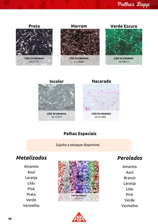 Página 44 do catálogo Páscoa